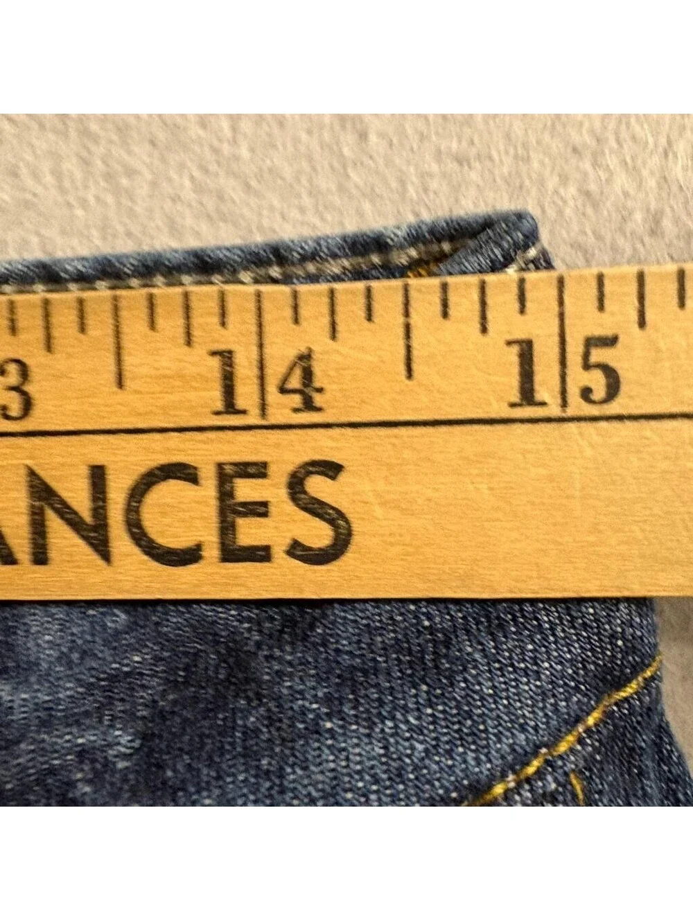 Iron Workers Kevlar Reinforced Motorcycle Jeans Mens Size 8 Blue Denim Riding